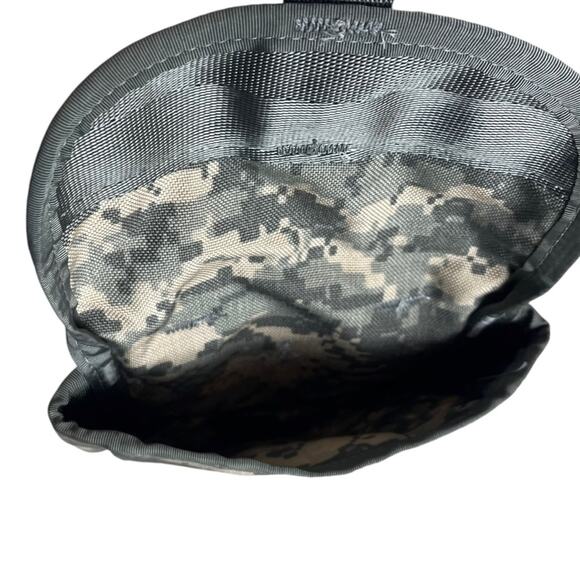 US Army Molle II Entrenching Tool Bag Green Camo Canvas Military Issue - Picture 3 of 5